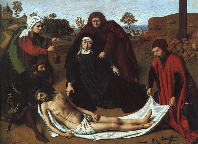 CHRISTUS, Petrus The Lamentation hin France oil painting art